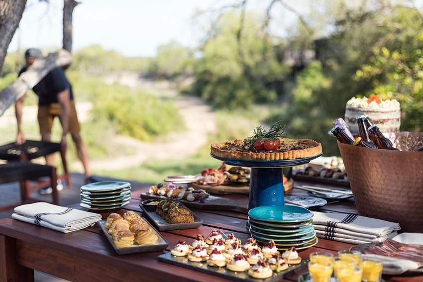 High tea at Silvan Safari. photo; Silvan Safari
